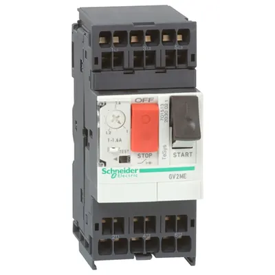 Disjunctor Motor Gv2-Me - 3 Poli 3D - 9 - 14 A - Unit. Decl. Termomagnetica