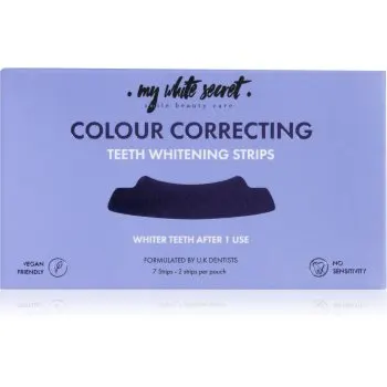 My White Secret Colour Correcting benzi pentru ablirea dintilor