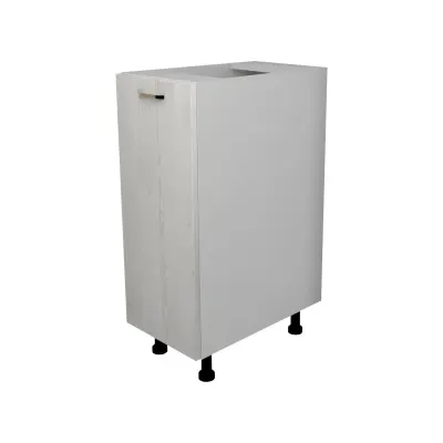 Corp Baza Lecce, 1 Usa, Pin Alb/Alb, 30 x 50 x 80 cm