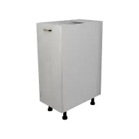 Corp Baza Lecce, 1 Usa, Pin Alb/Alb, 30 x 50 x 80 cm