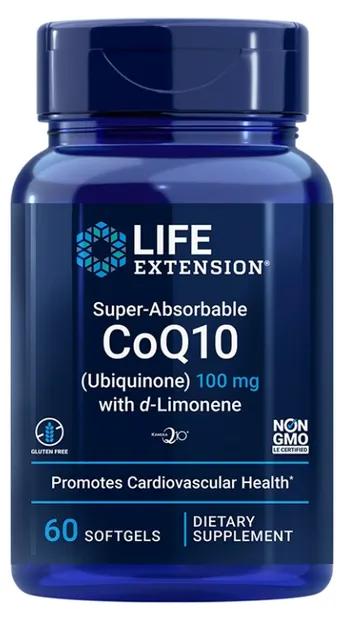 CoQ10 Ubiquinone, 100 mg, 60 capsule, Life Extension