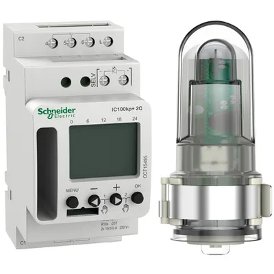 Acti 9 IC100kp+ 2C (1 - 99000 lux) SMART programmable twilight switch