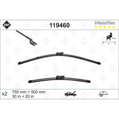 Lamela stergator SWF 119460