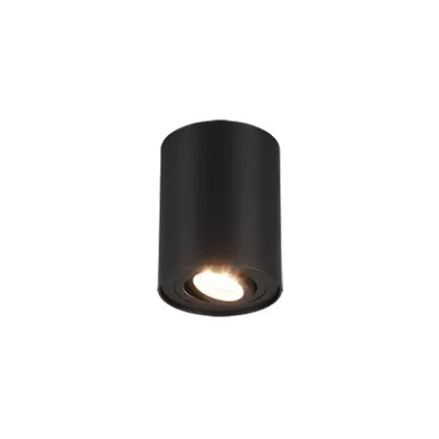 612900132 Plafoniera Cookie 1xMax.35W GU10 Negru mat