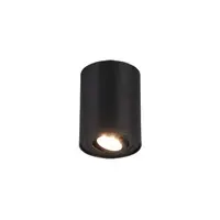 612900132 Plafoniera Cookie 1xMax.35W GU10 Negru mat