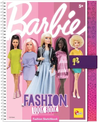 Dosar de modă Lisciani Barbie - Portofoliu
