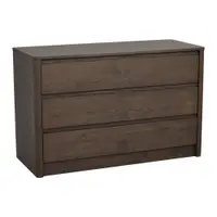 Comodă în culoare naturală închisă cu aspect de lemn de stejar 110x70x45 cm Melstone – Rowico