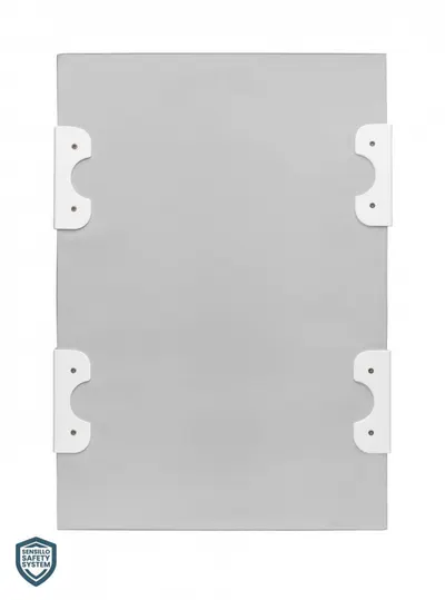 Saltea de infasat Sensillo Africa Panda 70x50 cm cu intaritura,accesorii montaj pe patut,margine de protectie antirasturnare,suprafata impermeabila si taliometru incorporat