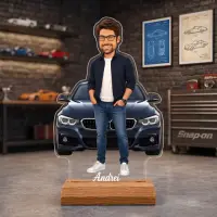 Caricatura Sofer - Statueta Personalizata tip Trofeu