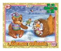 Puzzle 30 de piese - Manusa colorata
