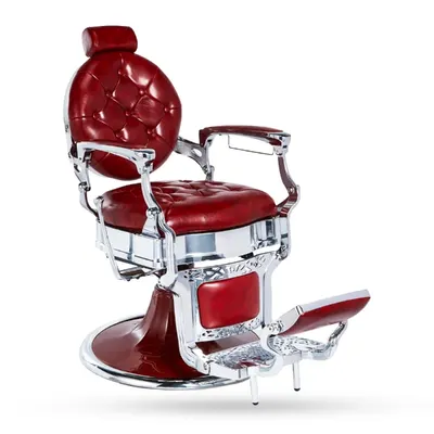 Scaun frizerie - MIRPLAY - Kirk R - Rosu