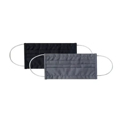 Set 2 masti pentru barbati Kikka Boo, Grey & Black, 18 cm