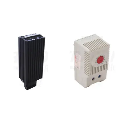 Pachet Incalzire Industriala Dulap Electric: Unitate 150W + Termostat THMS-01, Sina DIN