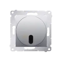 Variator de tensiune cu telecomanda 20-500W, argintiu mat metalic