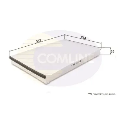 Filtru, aer habitaclu COMLINE EKF175