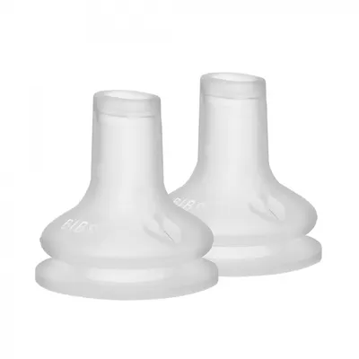 Set 2 tetine din silicon pentru biberon tip Sippy Cup Bibs