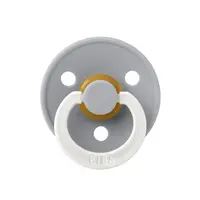 Suzeta fosforescenta din latex cu tetina rotunda pentru +0 luni Colour Glow Cloud, 1 bucata, Bibs