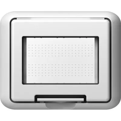 Modul doza montaj ST Cubo IP55 alb 3M, TEM Modul TEM-AQ31PW-U