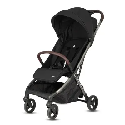 Carucior sport, Qplay Grav, cu pliere automata, Negru