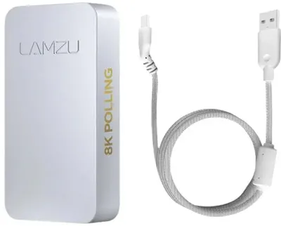 Receptor mouse Lamzu - 8K Dongle, alb