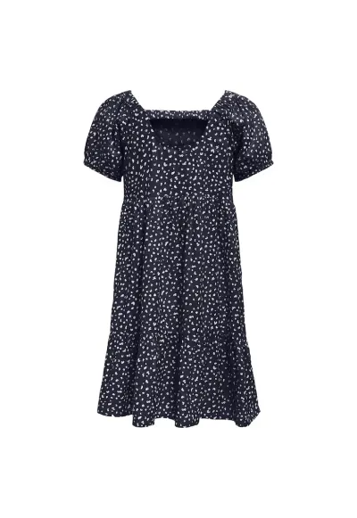 Rochie fete 15339686 - Viscoza - Bleumarin - Bleumarin