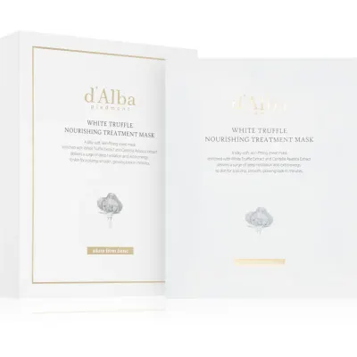 d'Alba White Truffle Nourishing Treatment Mask mască facială intens hidratantă cu efect calmant 5x25 ml
