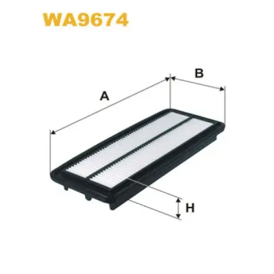 Filtru aer WIX FILTERS WA9674