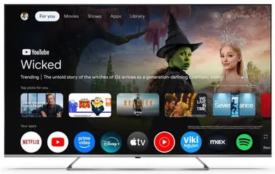 Smart televizor Sharp - AQUOS 65JP7265E, 65'', 4K, QLED Mini-LED, Harman-Kardon 2x12W, negru