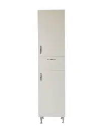 Dulap soldat baie Selena alb 40x160 cm