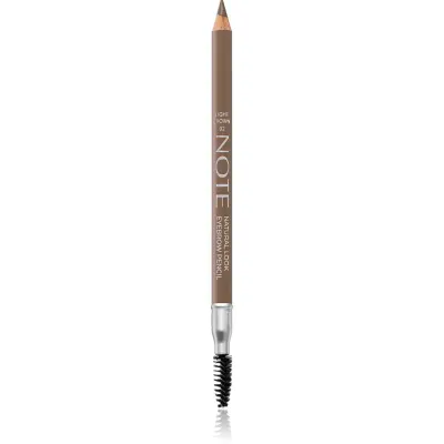 Note Cosmetique Natural Look creion pentru sprancene cu pensula 02 Light Brown 1,08 g