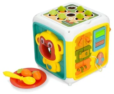 Jucărie pentru bebeluși Raya Toys - Cub activ Busy Smart Cube