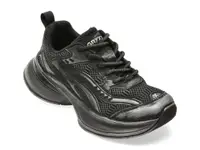 Pantofi sport GRYXX negri, 9287, din material textil
