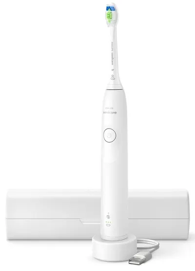 Periuță de dinți electrică Philips - Sonicare 5300, 1 rezervă, albă