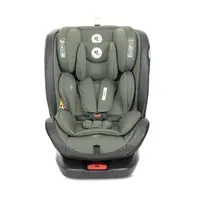 Scaun auto pentru copii Lorelli Ares Green i-Size, isofix, anti rebound bar, rotativ, 40-150 cm, 0 luni-12 ani