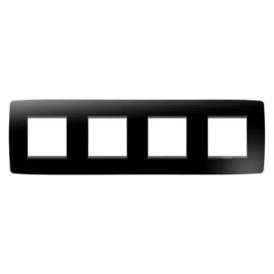 Placa ornament CProiector HORUS ONE - IN TECHNOPOLYMER - 2+2+2+2 modul HORIZONTAL - TONER BLACK - CProiector HORUS