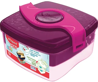 Cutie pentru mâncare Maped Origin - Roz, 1000 ml