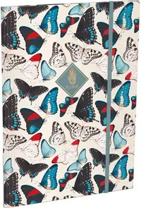 Mapa cu elastic Lizzy Card - Butterfly