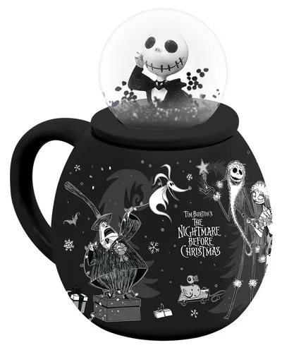 Cană 3D Pyramid Disney: The Nightmare Before Christmas - Snowglobe