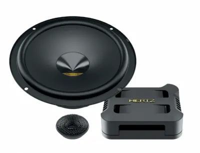 Pachet difuzoare auto cu amplificator dedicat Škoda Karoq 2017 - 2021 Hertz Dieci Pro 840 W