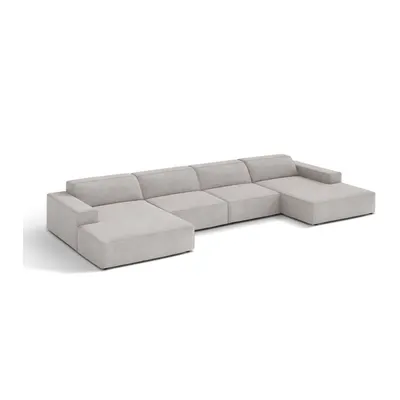 Colțar modular gri deschis Jodie – Micadoni