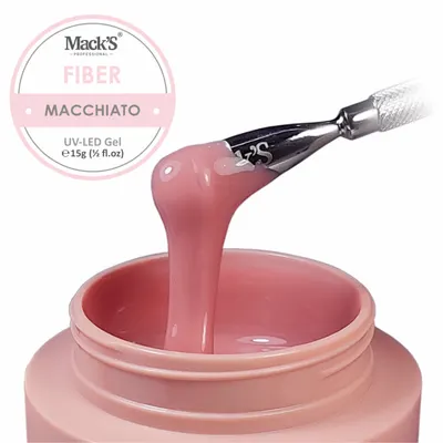 Gel UV Mack's Fiber Macchiato 15g
