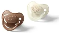 Suzetă anatomică din silicon Babyono - 18 luni+, 2 bucăți