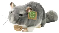 Jucărie de pluș Rappa Eco Friends - Cincilă, 22 cm