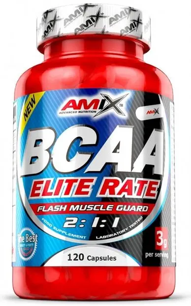 BCAA Elite Rate, 120 capsule, Amix