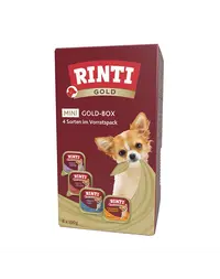 RINTI Gold Mini Multibox 8x100 g hrană câini adulți de talie mică
