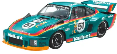 Model de asamblare TAMIYA Curse: Mașini - Porsche 935 Vaillant