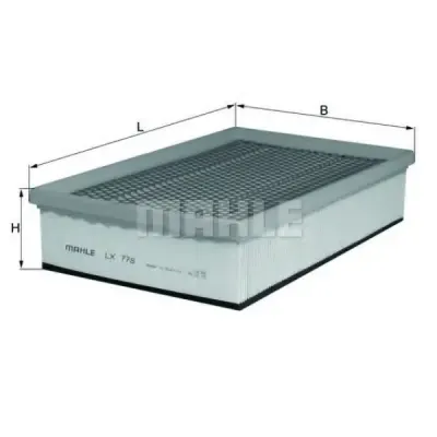 Filtru aer MAHLE ORIGINAL LX 778