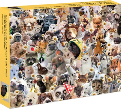 Puzzle Galison din 500 de piese - Animale dragalase