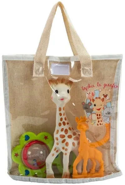 Set cadou în geantă Sophie la Girafe