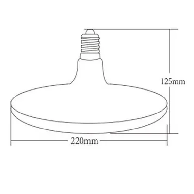 Sursa de iluminat, bec PENDANT 24W E27 ADVANCE 6500K